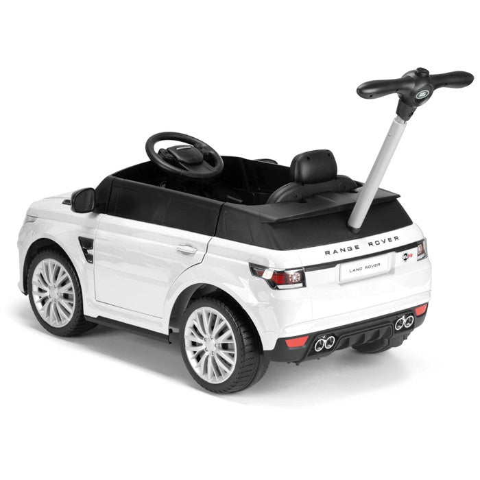 Range Rover Ride-On/Push 6v - White