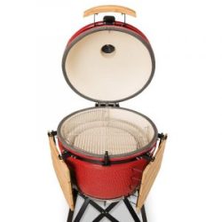 Kamado Bono - Red Limited Ceramic Grill 25″ - Schtik