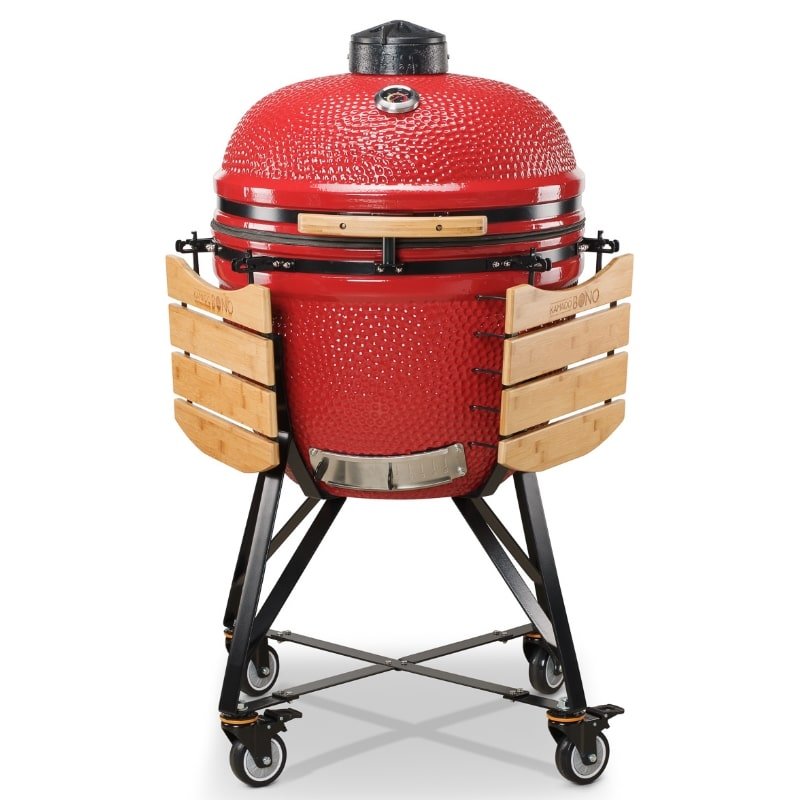 Kamado Bono - Red Limited Ceramic Grill 25″ - Schtik