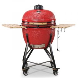 Kamado Bono - Red Limited Ceramic Grill 25″ - Schtik