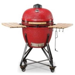 Kamado Bono - Red Grande Ceramic Grill 23″ - Schtik