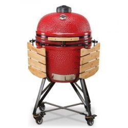 Kamado Bono - Red Grande Ceramic Grill 23″ - Schtik