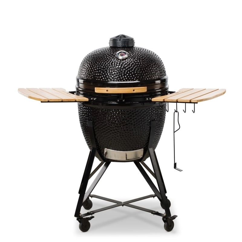 Kamado Bono - Black Grande Ceramic Grill 23″ - Schtik