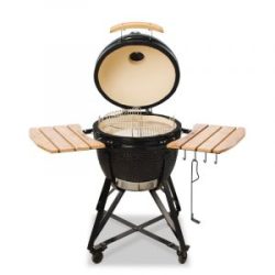 Kamado Bono - Black Media Ceramic Grill 20″ - Schtik