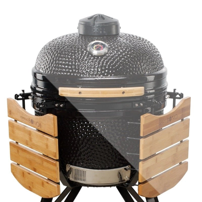 Kamado Bono - Black Media Ceramic Grill 20″ - Schtik